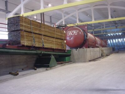 Tilting 8 Diameter Moldrup T10 Impregnation Plant