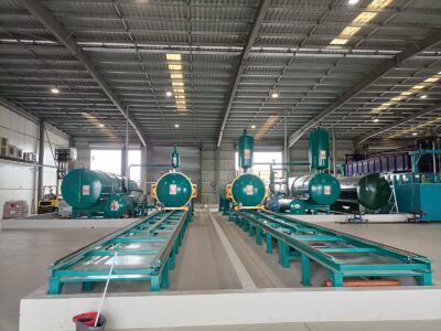 New Multi Cylinder Treating Plant